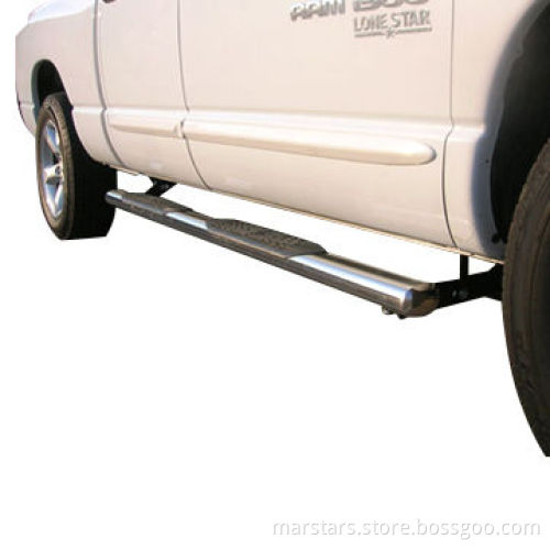 5-inch Wheel-to-wheel Stainless Steel Side Step Oval Tube for GMC Sierra 1500/2500/3500